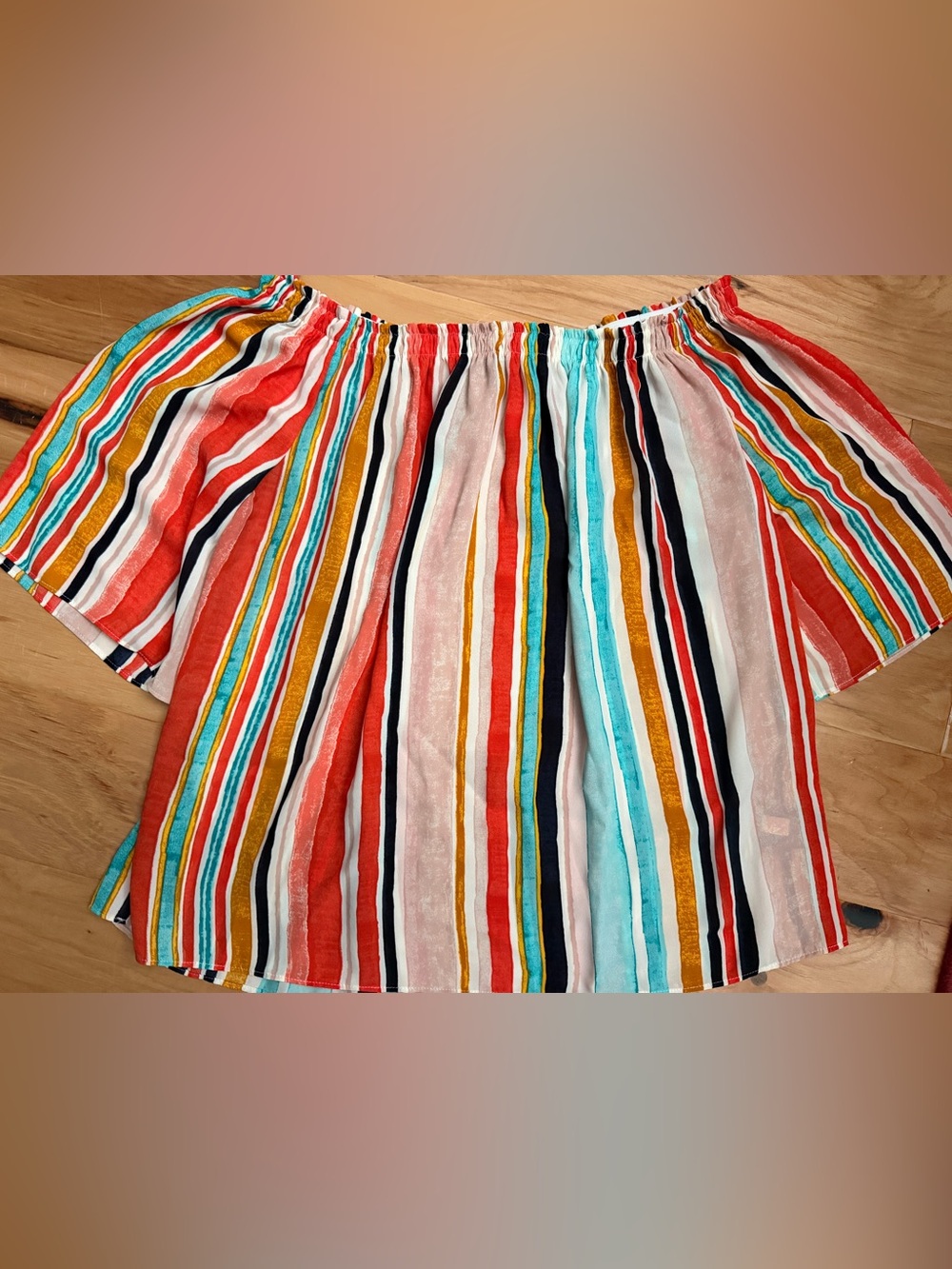 ❤️🩵☀️MOSSIMO Striped Blouse Shirt
